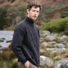 Men’s Signature Shetland Wool Fisherman Cardigan